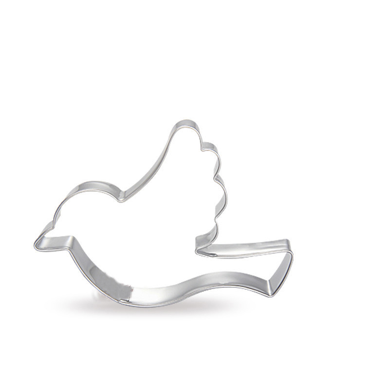 Cookie cutter, stainless steel- Bird