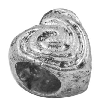 Bead / pendant--heart twist