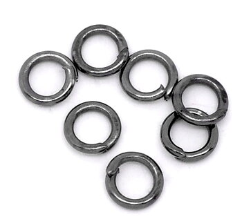 Jumprings, 4x0,7mm, Gunmetal