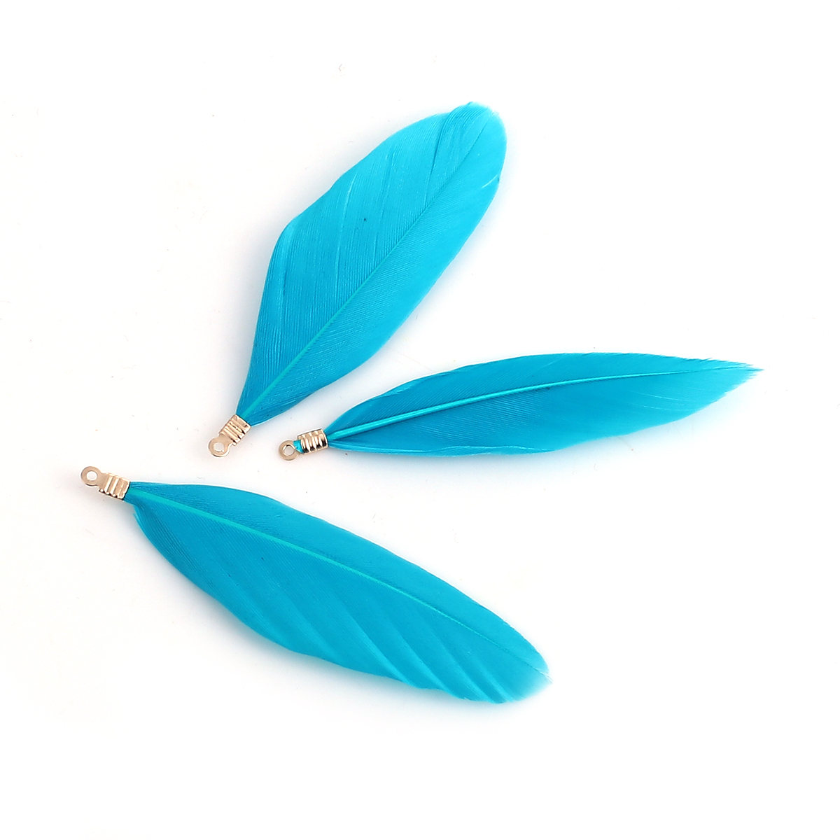 Charm  Goose feather Blue