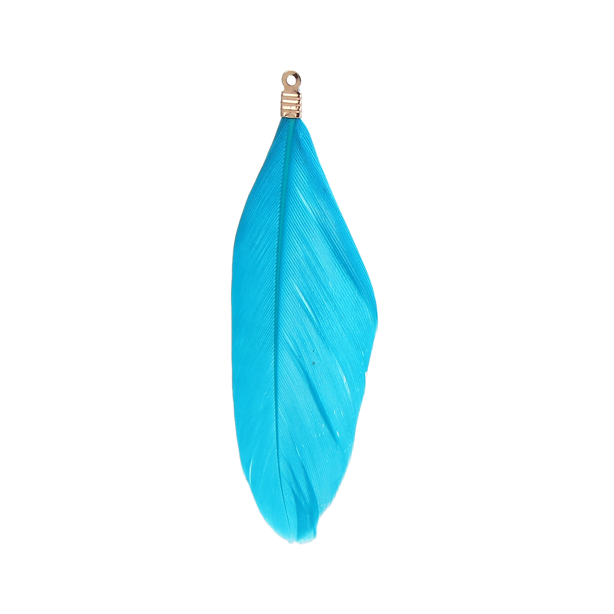 Charm  Goose feather Blue - 2