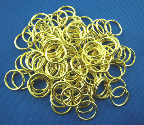 Jump Rings  8x1mm- Gold - 2