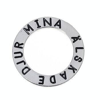 Affirmationsring   "MINA ÄLSKADE DJUR"