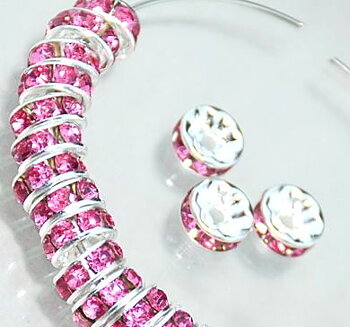 strass rondelle 8mm Cerice