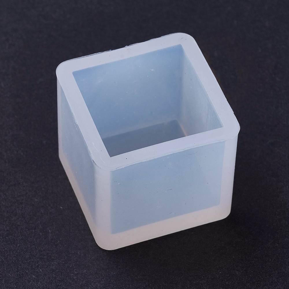 Gjutform  i silikon -  Fyrkant / Kub / Square 20mm