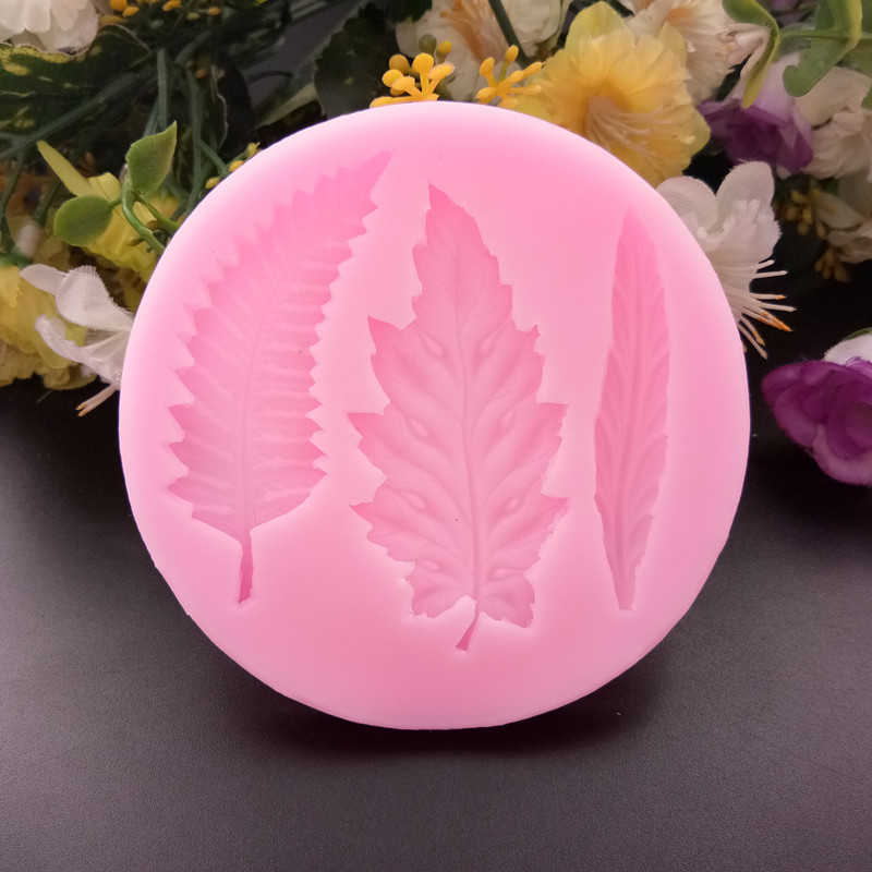 Silicone Resin Mold  Leafs 3 sizes