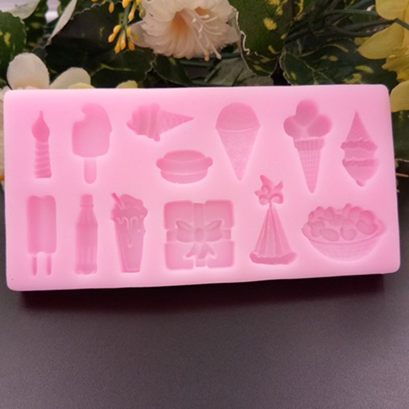 Silicone Resin Mold  ice cream , 13 sizes