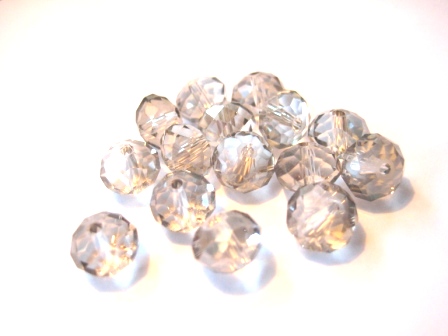 Faceted,  sMoky 8mm
