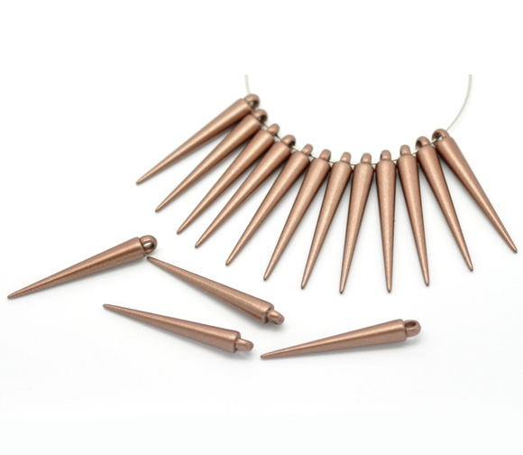 Spikes - 36mm, coffe