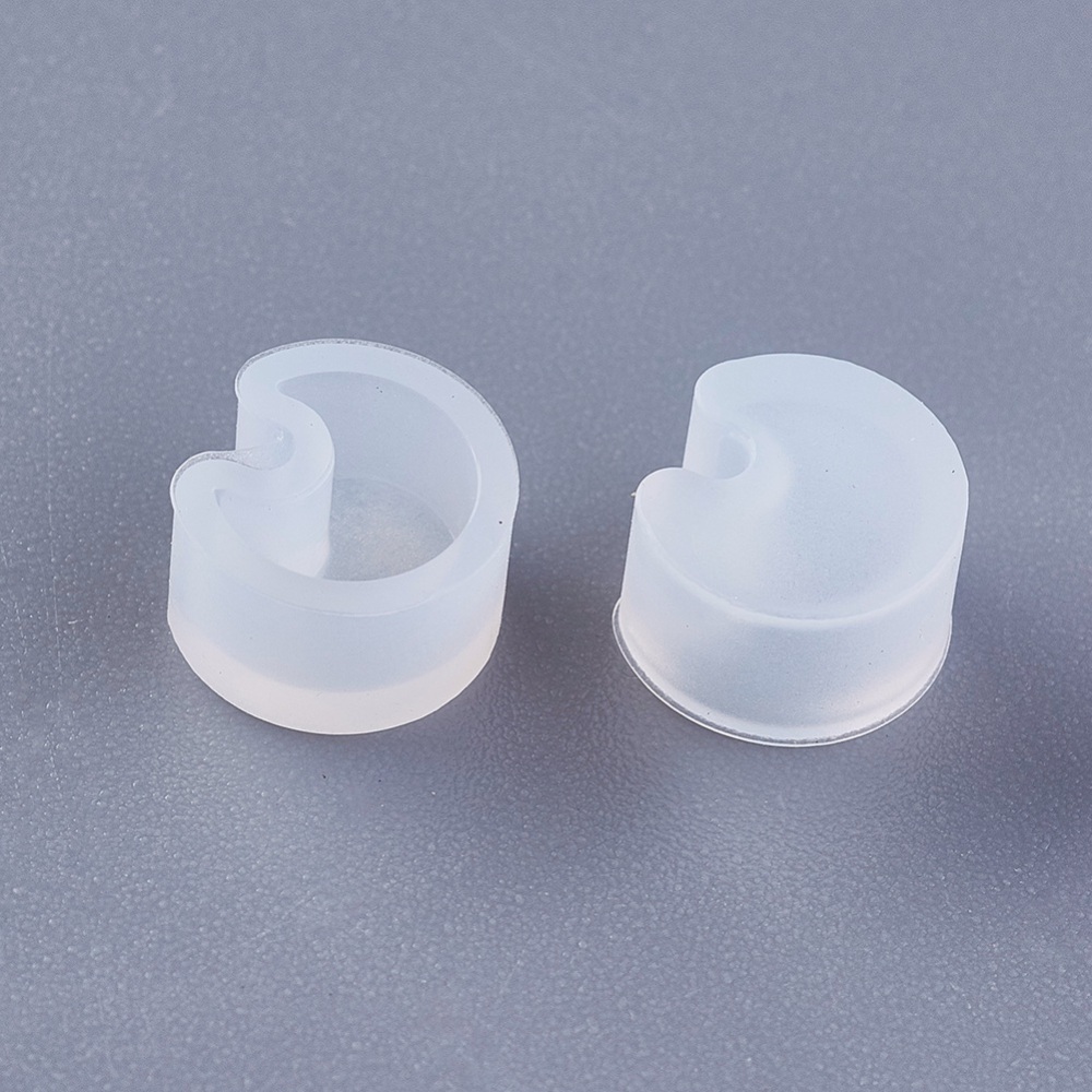 Silicone Resin Mold .  Moon 6mm - 2