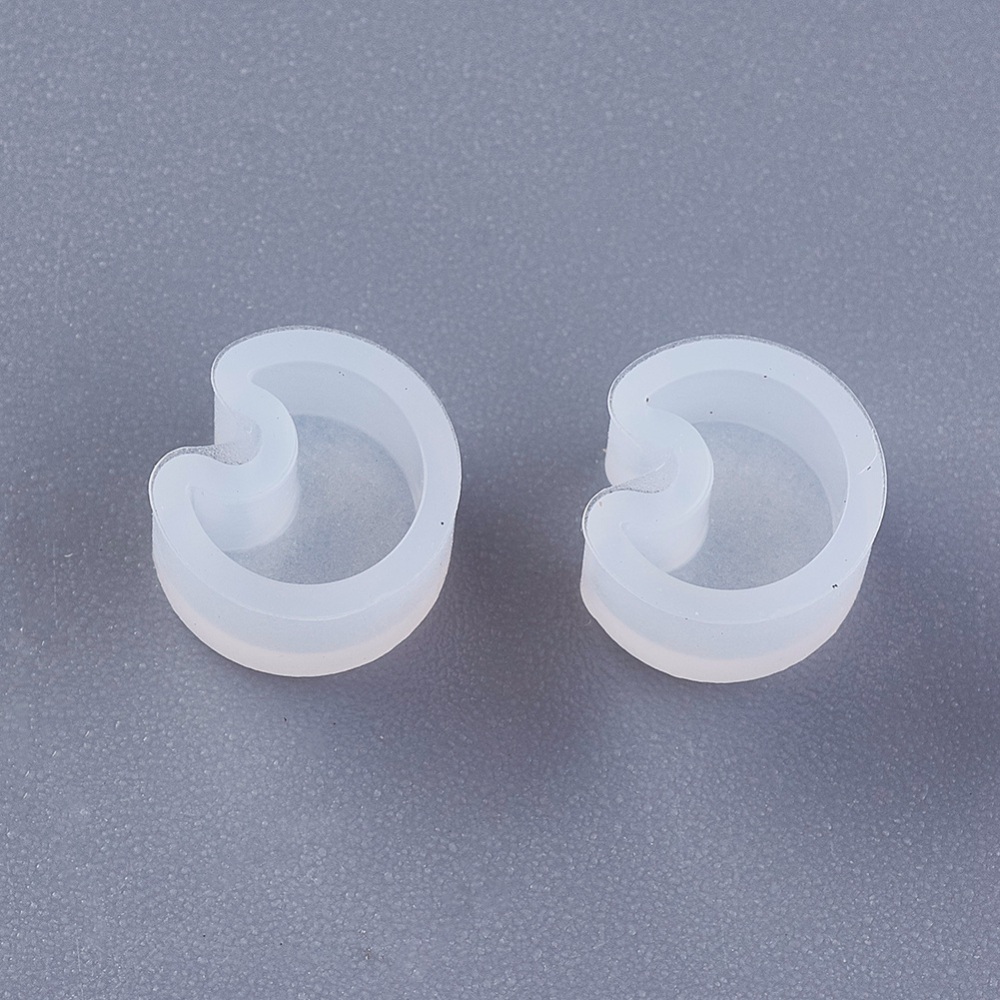 Silicone Resin Mold .  Moon 6mm