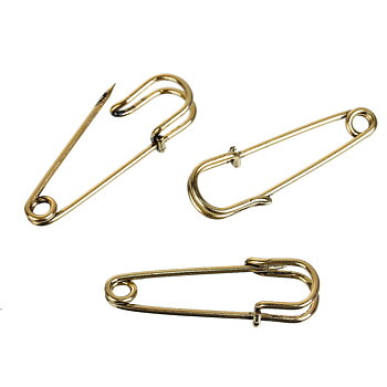 Safety pin Gold - Kiltpin