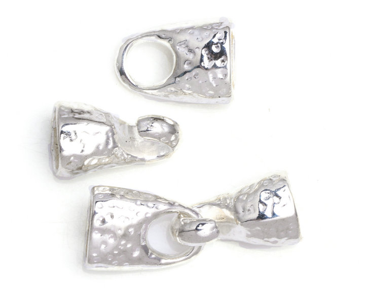 Toggle clasp silver 10x7,5 hole