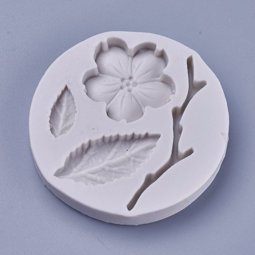 Silicone Resin Mold  Peach blossom