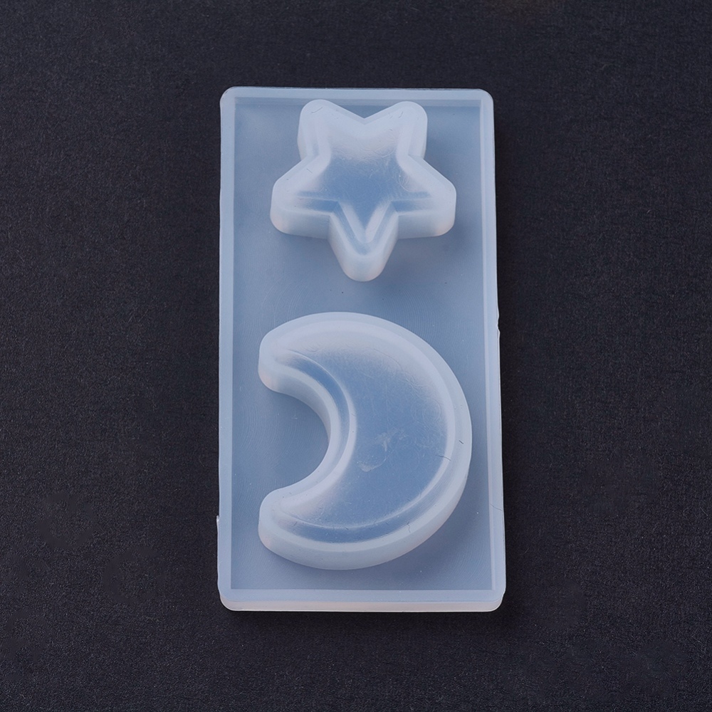 Silicone Resin Mold  Moon & star - 2