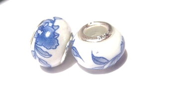 Charm in Porcelain -Old blue