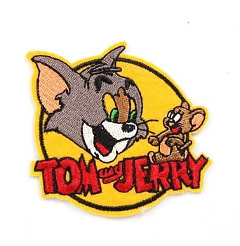 Patch Iron sew on Tom & Jerry 