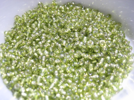 Seedbeads - Olivgrön 11/0