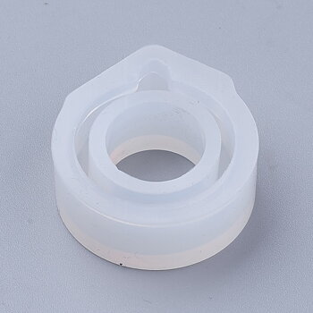 Gjutform  i silikon - Ring Triangel, 17mm