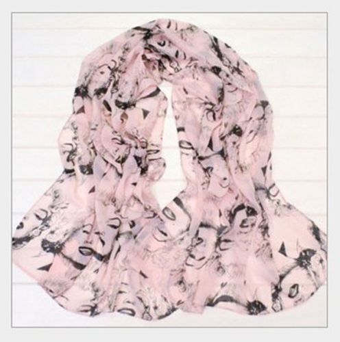 Scarves Marilyn Monroe - pink