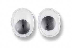 Plastögon, Ovala 10x8mm