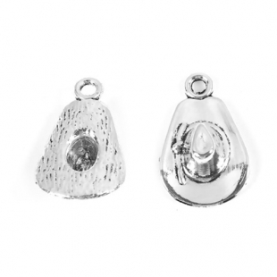 Berlock , Cowboyhatt Silver