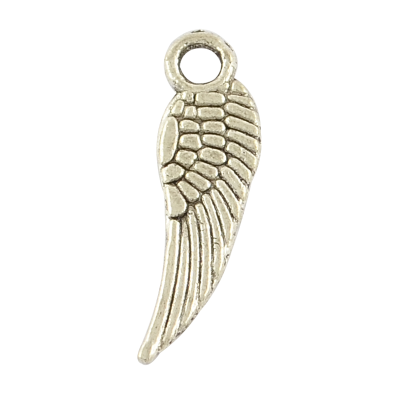Charm - vinge - silver - 2