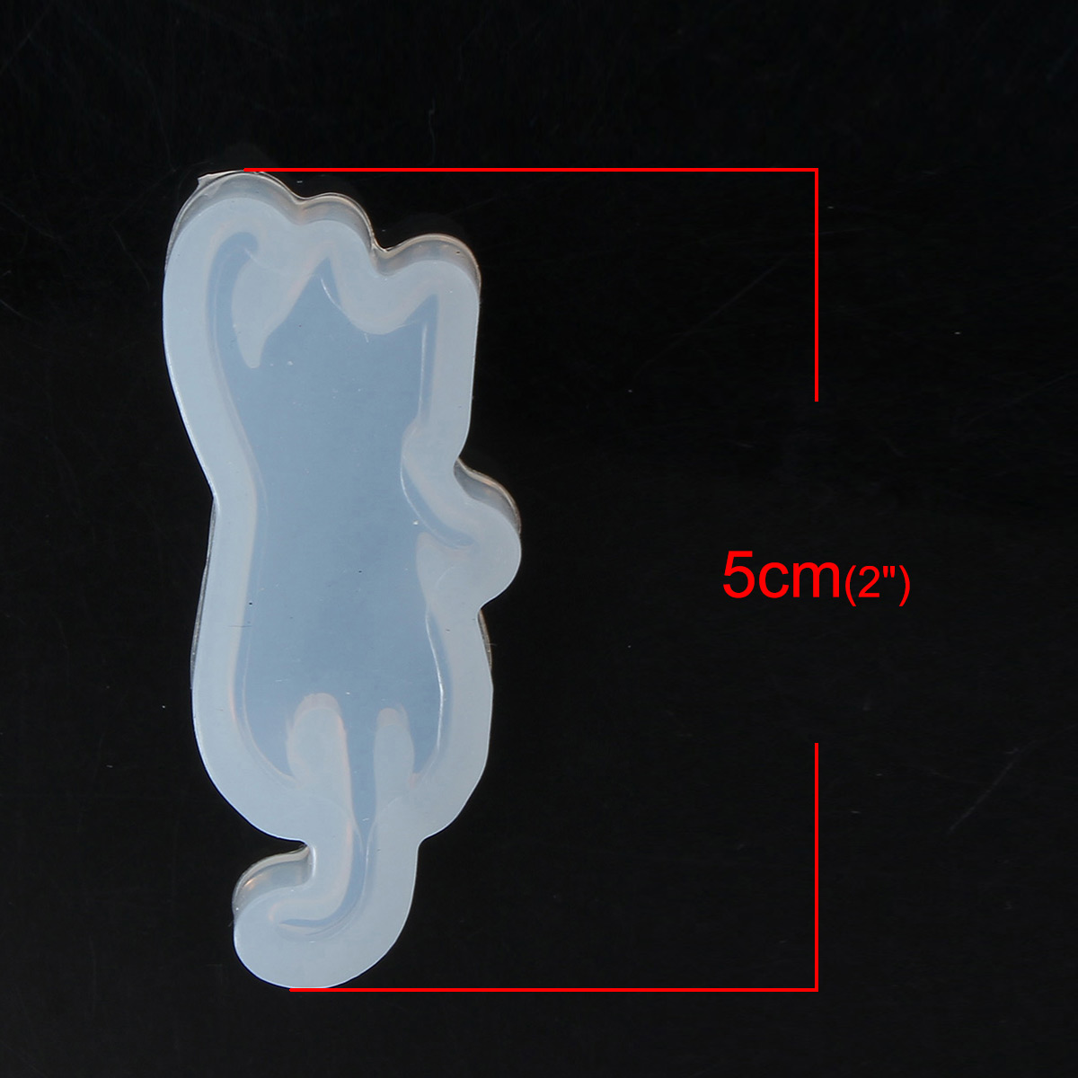 Silicone Resin Mold  Cat 50mm - 2