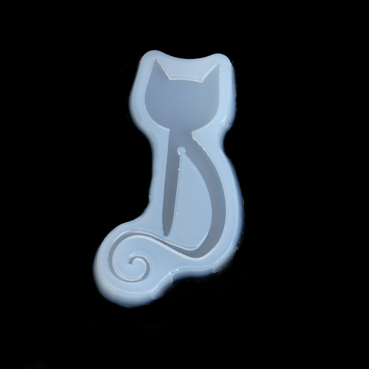 Gjutform  i silikon - Katt 70mm