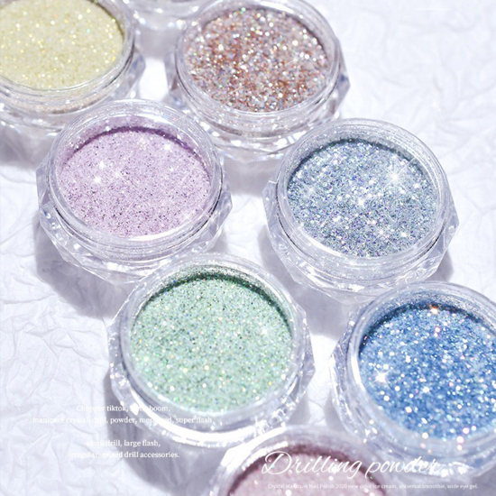 Resinpulver med glittereffekt till Resin -   Rosa - 2