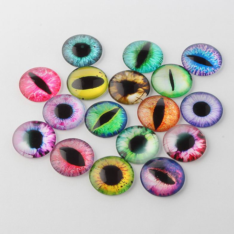 Cabochon in glass eye  30mm