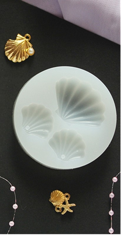 Silicone Resin Mold shells w hole