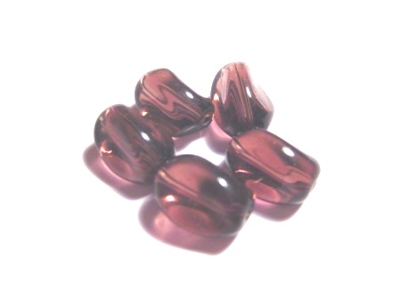 Glasnuggets  - lila 13mm