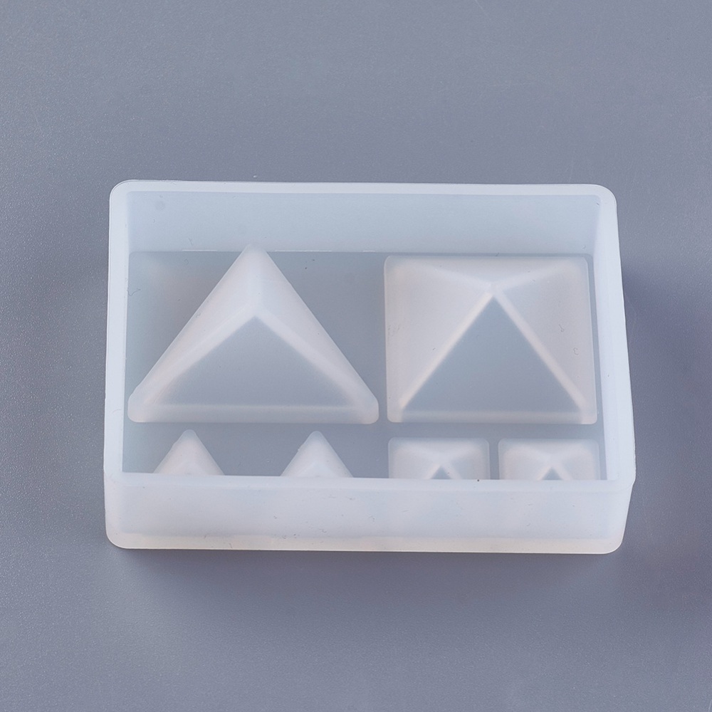 Silicone Resin Mold  Triangles 10-25mm - 2