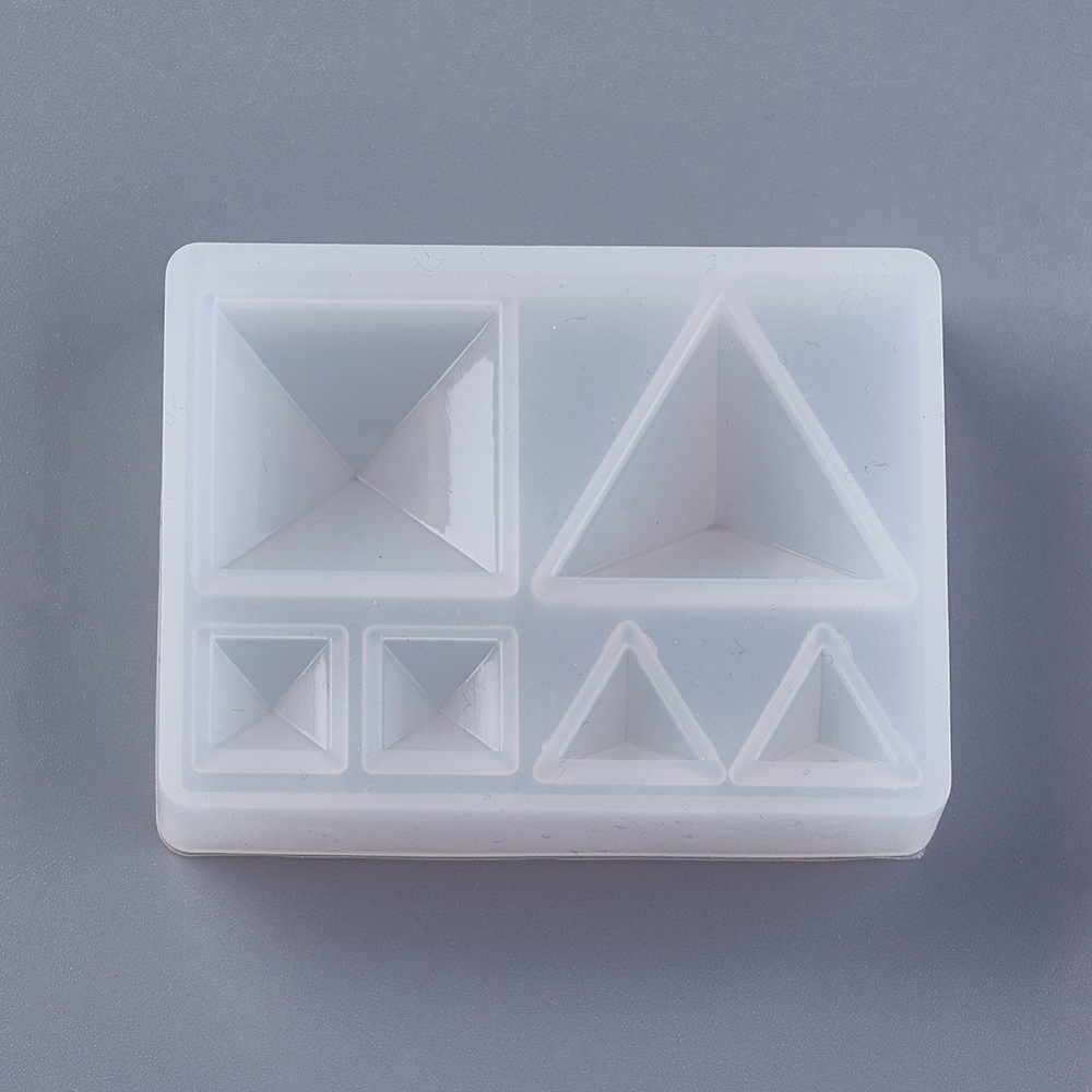 Silicone Resin Mold  Triangles 10-25mm