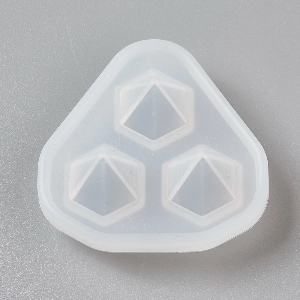 Silicone Resin Mold  Diamonds 10 mm