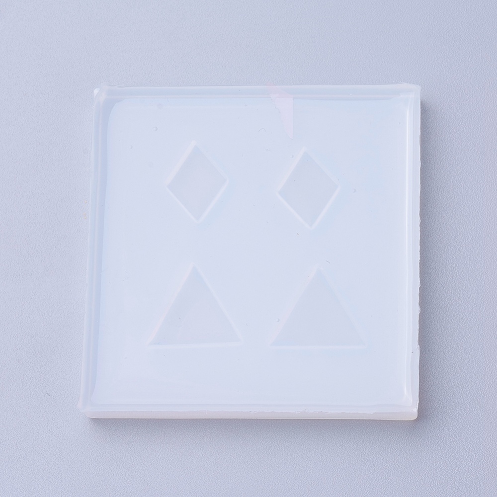 Gjutform  i silikon - Diamant / Triangel - 3