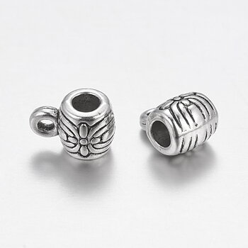 Connector / bail  silver 5,5mm