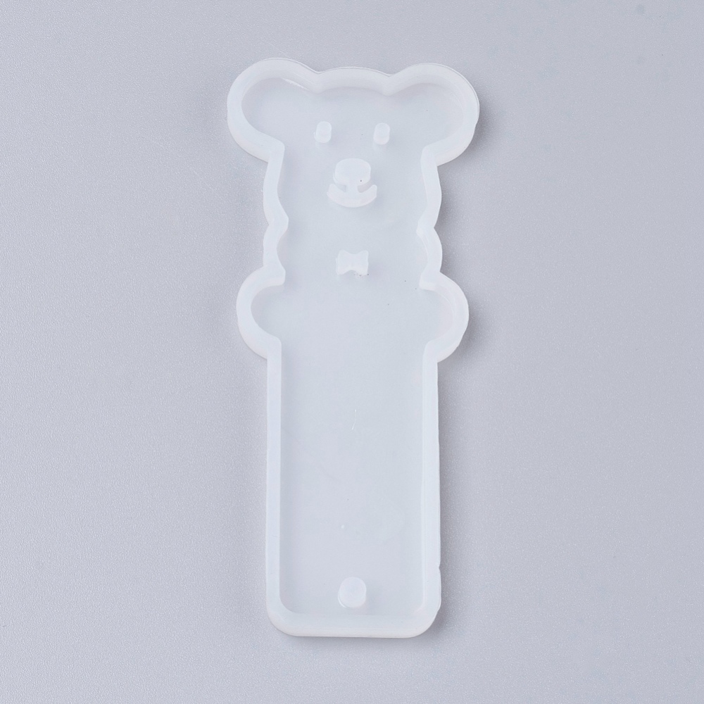 Silicone Resin Mold  Bookmark teddybear
