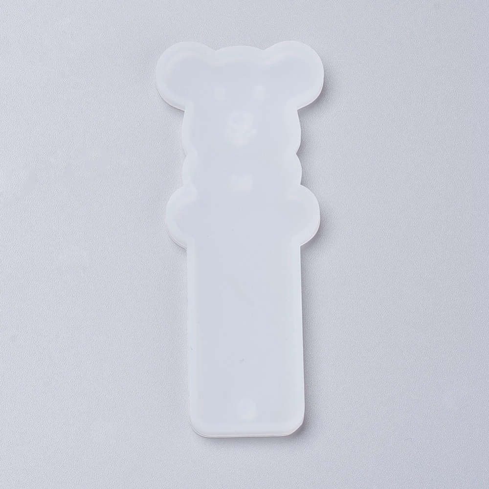 Silicone Resin Mold  Bookmark teddybear - 2