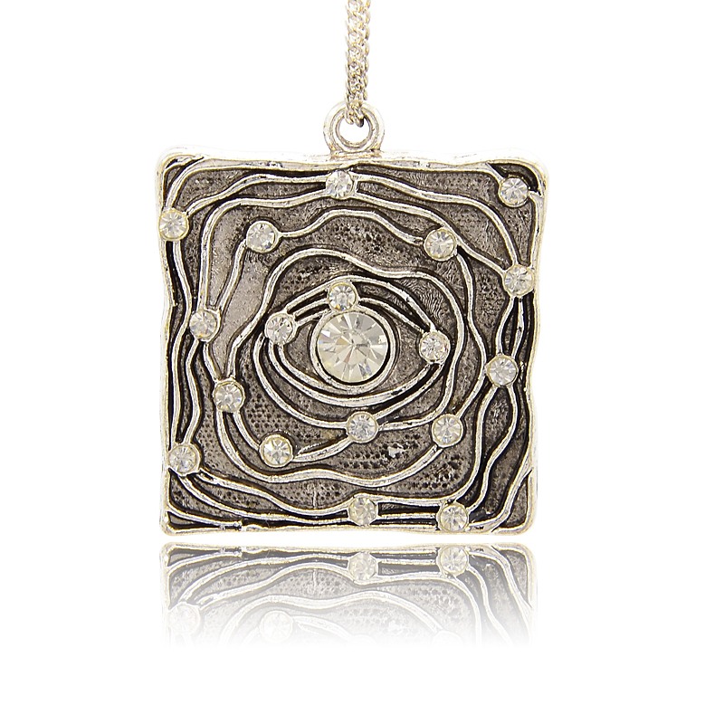 Large Luxury pendant -  Square