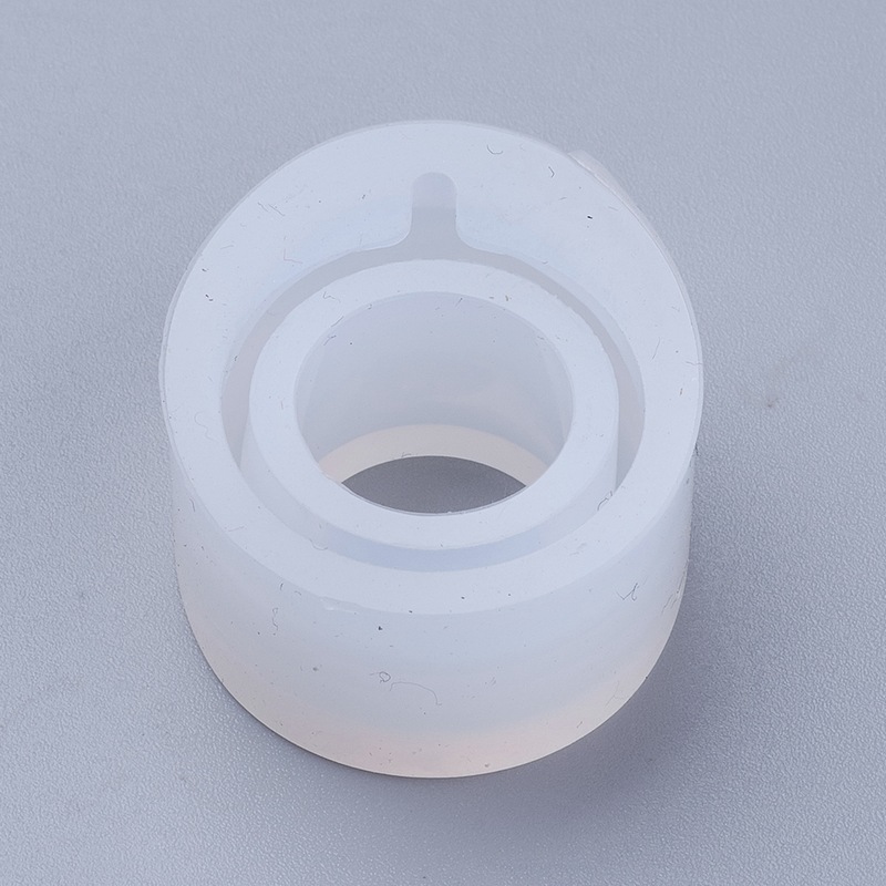 Gjutform  i silikon - Ring  17mm  droppe - 3