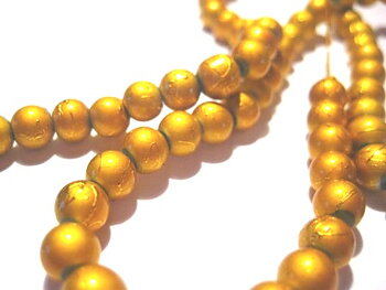 Drizzle, round gold