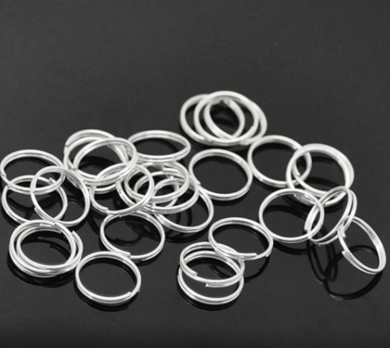 Splitring 12mm silver