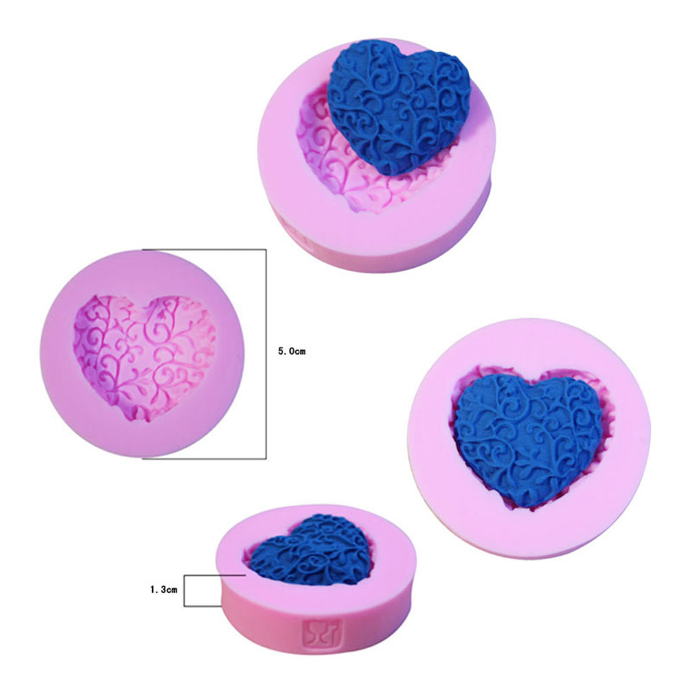 forms in Silicon  heart swirl - 2