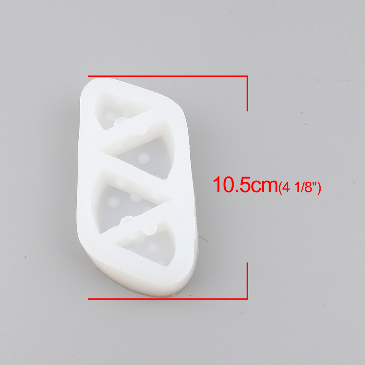 Silicone Resin Mold  Cheese  M, 4 different