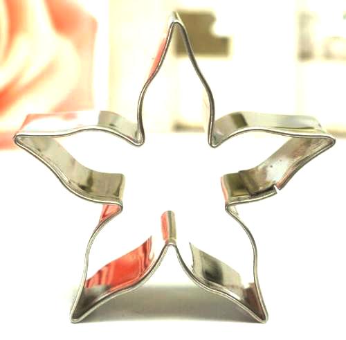 Cookie cutter, stainless steel-  Flower