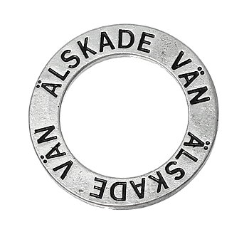 Affirmationsring   "ÄLSKADE VÄN"