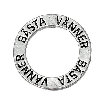 Affirmationsring   "BÄSTA VÄNNER"