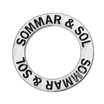 Affirmationsring   "SOMMAR & SOL"
